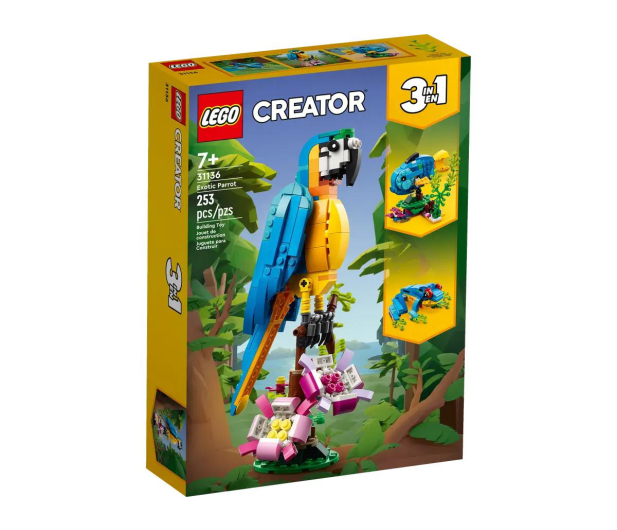 LEGO Creator 31136 Egzotyczna papuga - 1091313 - zdjęcie 3